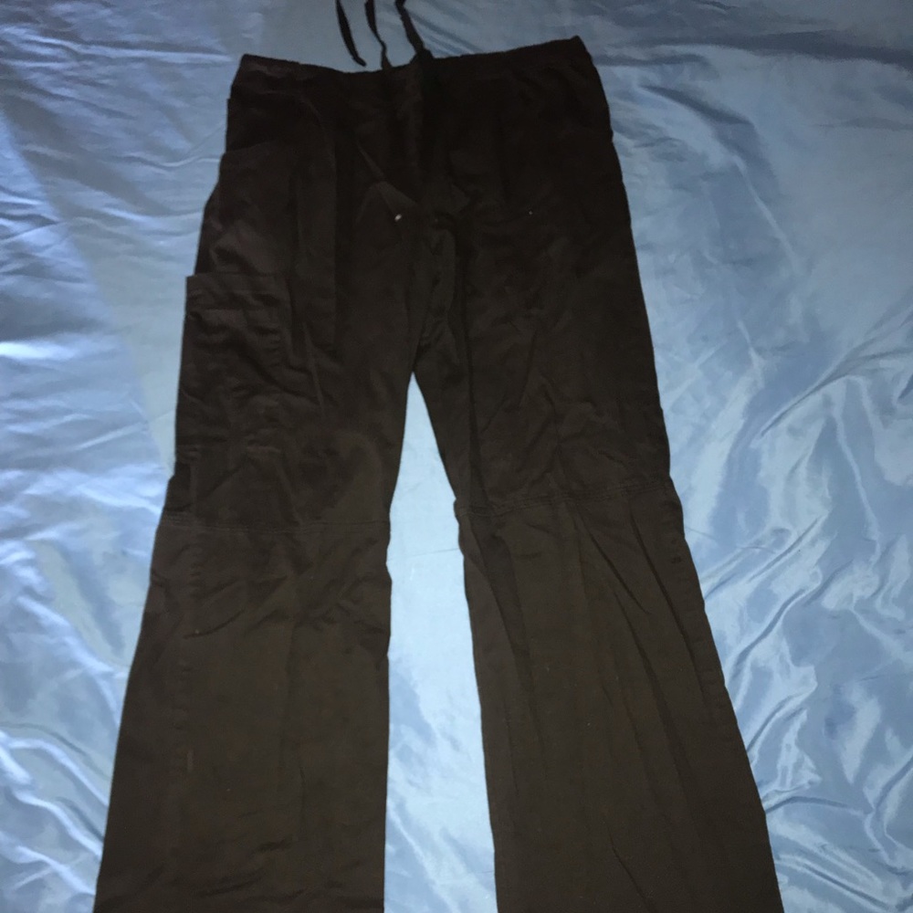 Black scrub bottoms